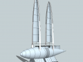 Third iteration of design for mast structure